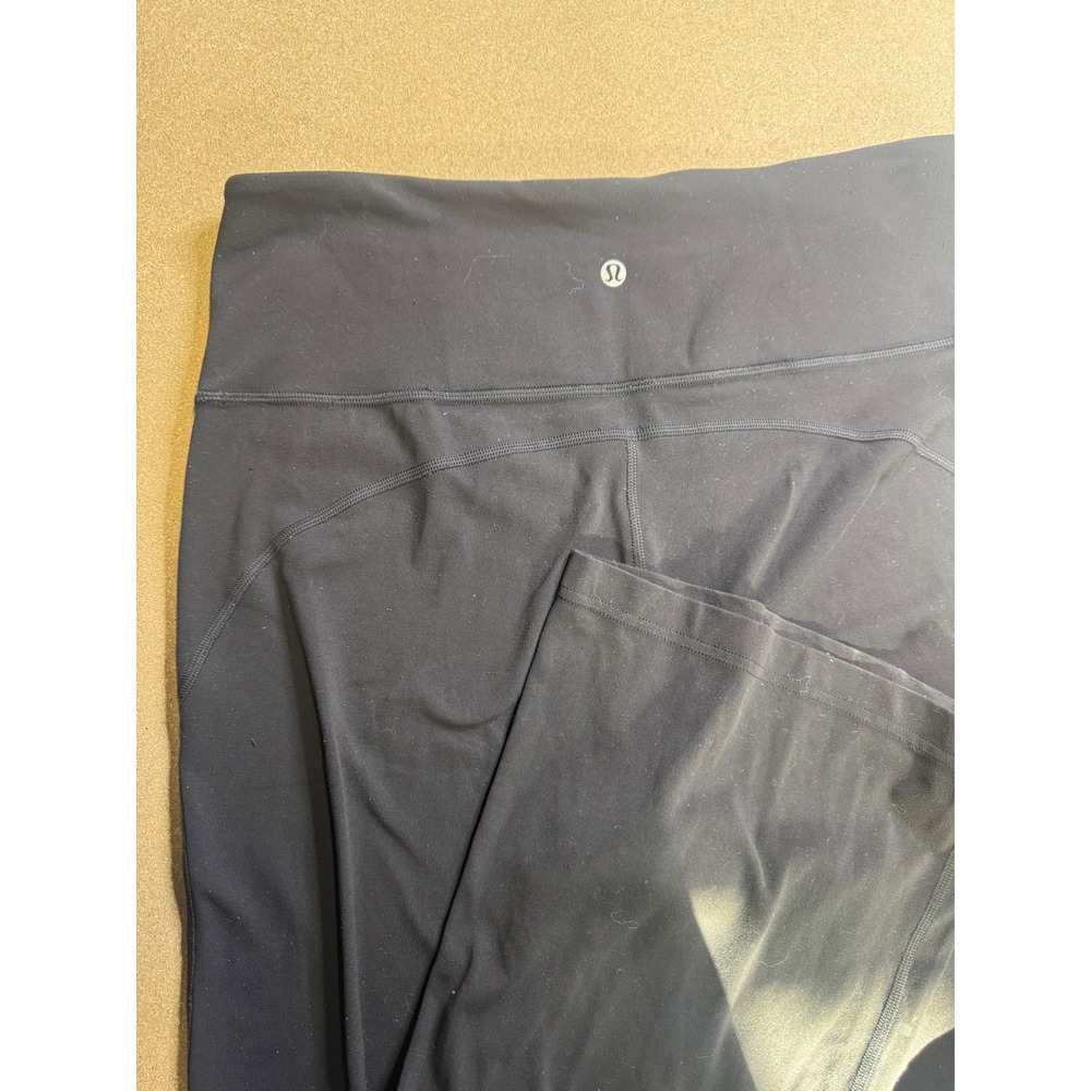 Lululemon Groove Pant Flare Super High- rise Nulu Flare Pant Black Size 12 $120 - Picture 5 of 10